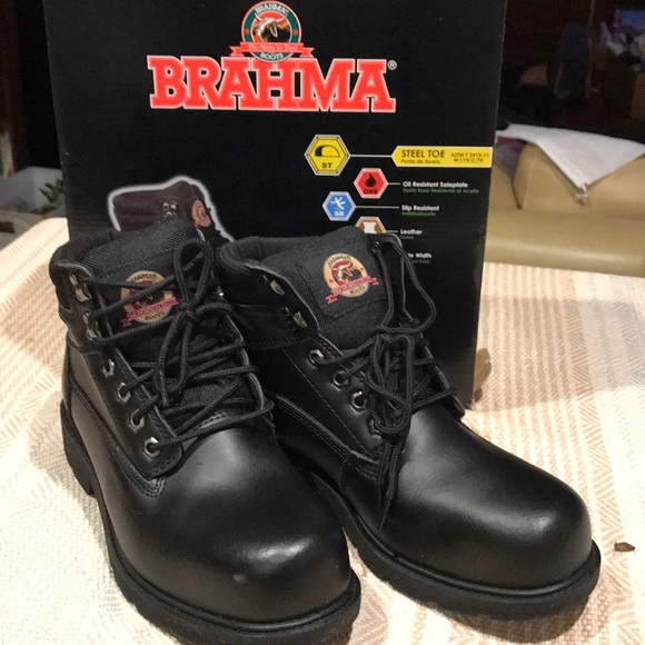 brahma gus steel toe boots